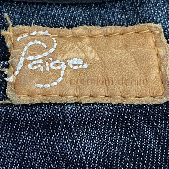 Paige Maternity Fallbrook Bootcut Full Panel Jeans - Size 28 (altered hem) - Picture 7 of 8